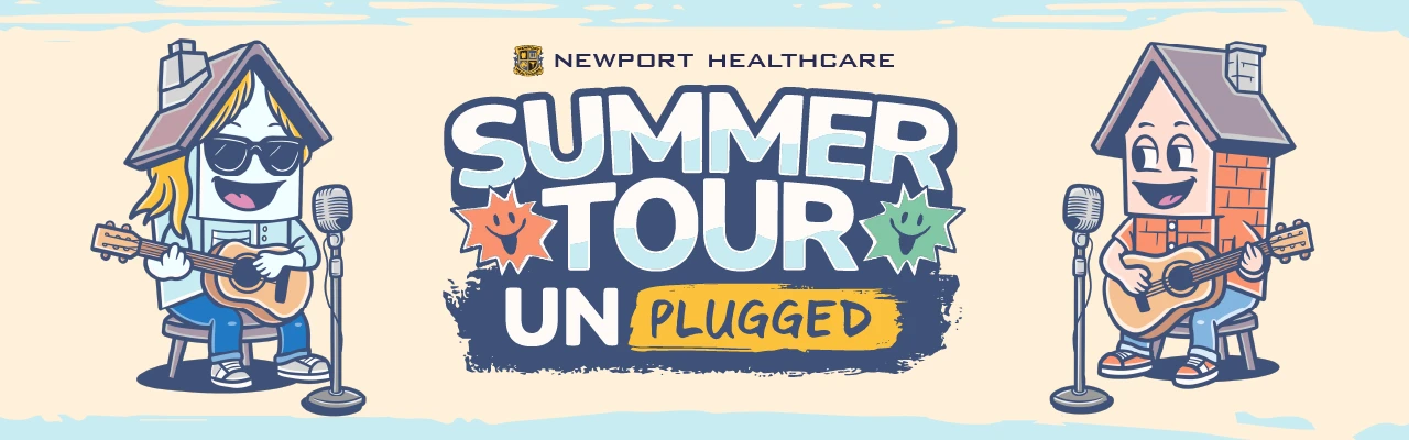 Newport Healthcare Summer Tour UnPlugged Image Banner