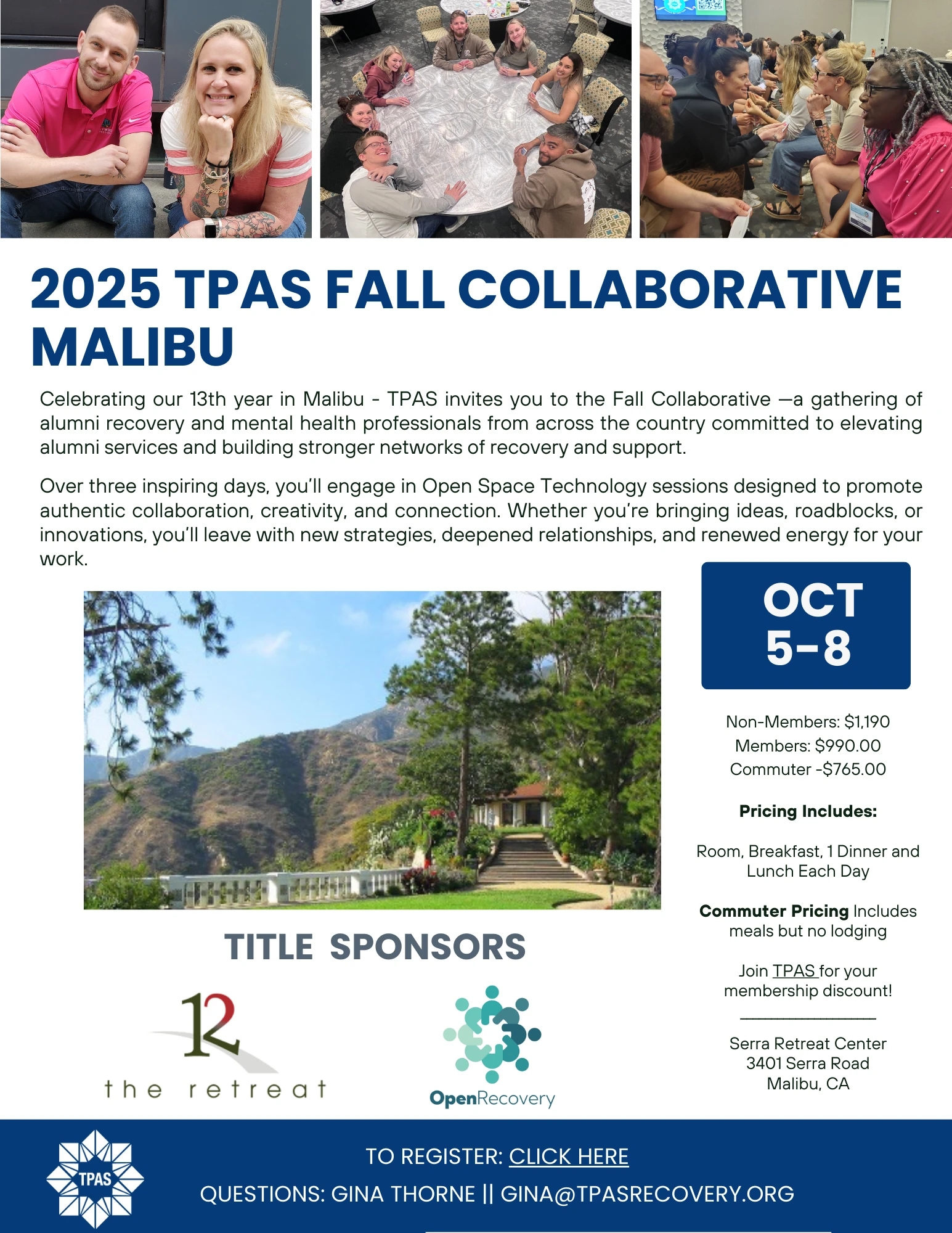 TPAS Fall Collaborative - Malibu