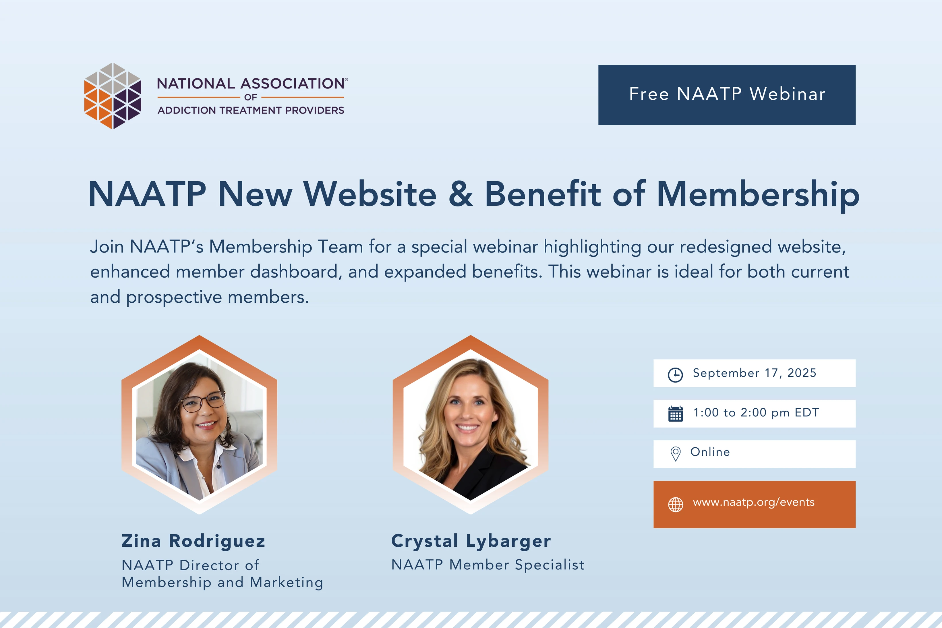 NAATP New Website and Benefits of Membership Promotion