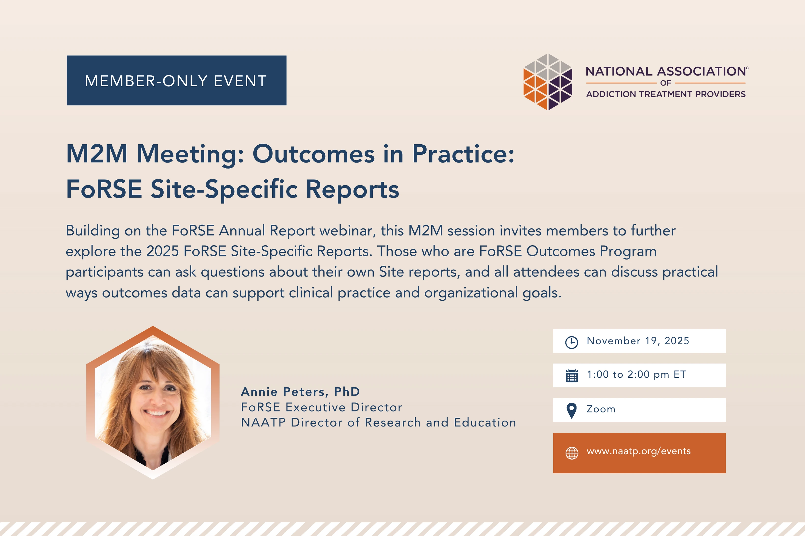 M2M Outcomes Meeting Promo Image