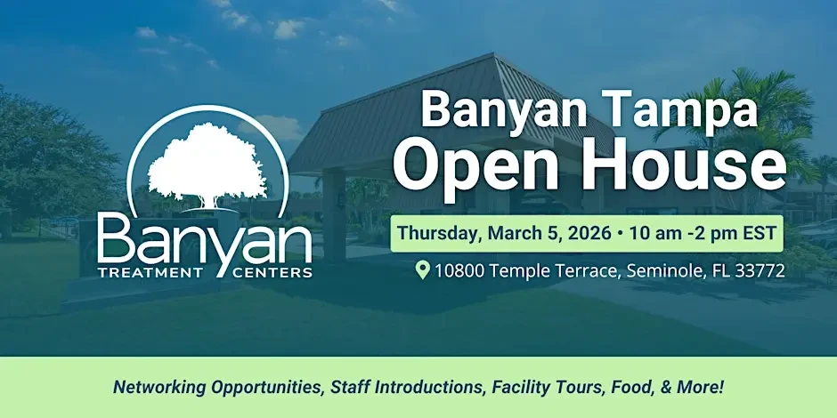 Banyan Tampa OPen House March 5 10a-2p