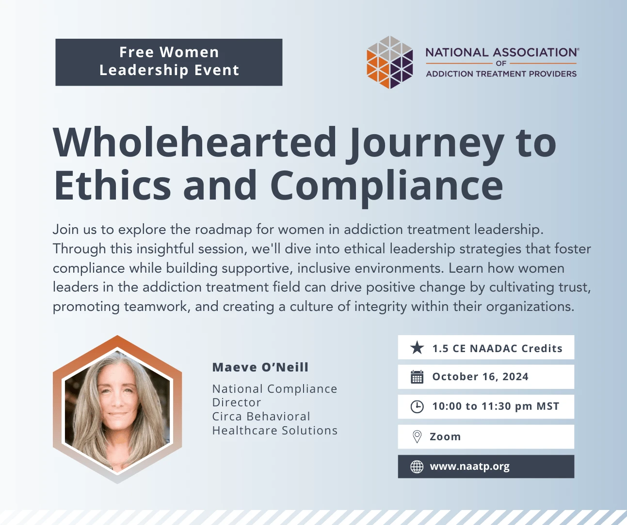 Event image for Women in Leadership: Wholehearted Journey to Ethics and Compliance