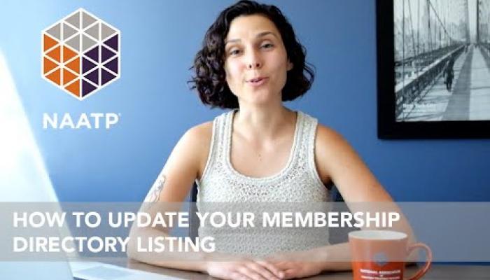 Embedded thumbnail for NAATP Tutorial: How to Update Your Membership Directory Listing