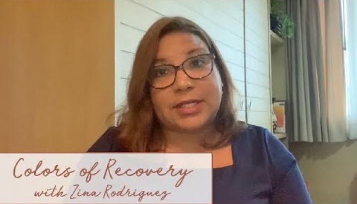 Embedded thumbnail for Colors of Recovery with Zina Rodriguez